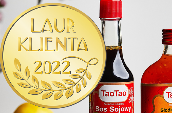 TAOTAO ZE ZŁOTYM LAUREM KLIENTA 2022 