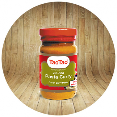 Zielona pasta curry